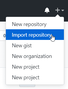 import repository feature
